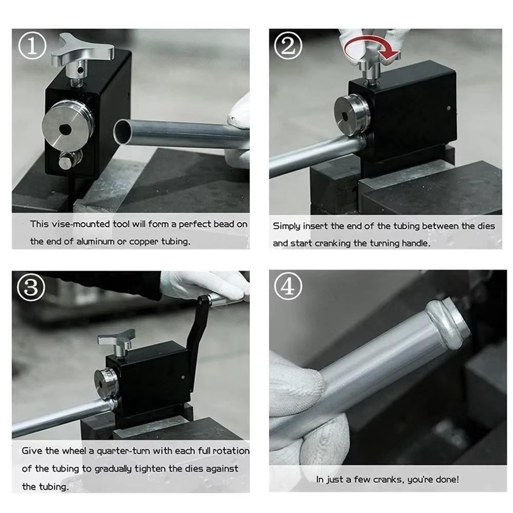 Steel Construction Bead Form Roller Machine Bead Roller Crimping Tool Intercooler Piping