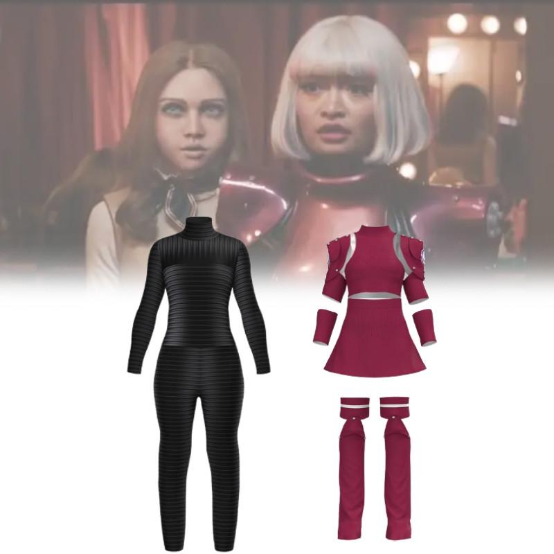 M3gan Theme Cosplay Costume Children Polyester Fabric Halloween Anime Clothing