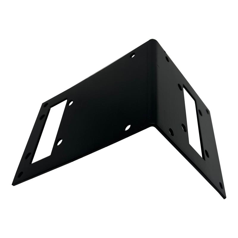Car Air Diesel Heater Mounting Bracket L-Shaped Parking Heater Base Mount Plate Floor Plate Black for Eberspacher Webasto