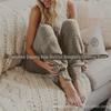 2023 Women's Spring Loose Solid Color Plush Pants