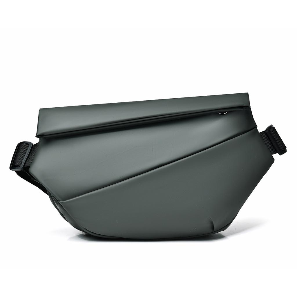 Men's Motorcycle Crossbody Bag, Water-repellent Multi-functional Chest Bag, Cool Crossbody Single-shoulder Bag