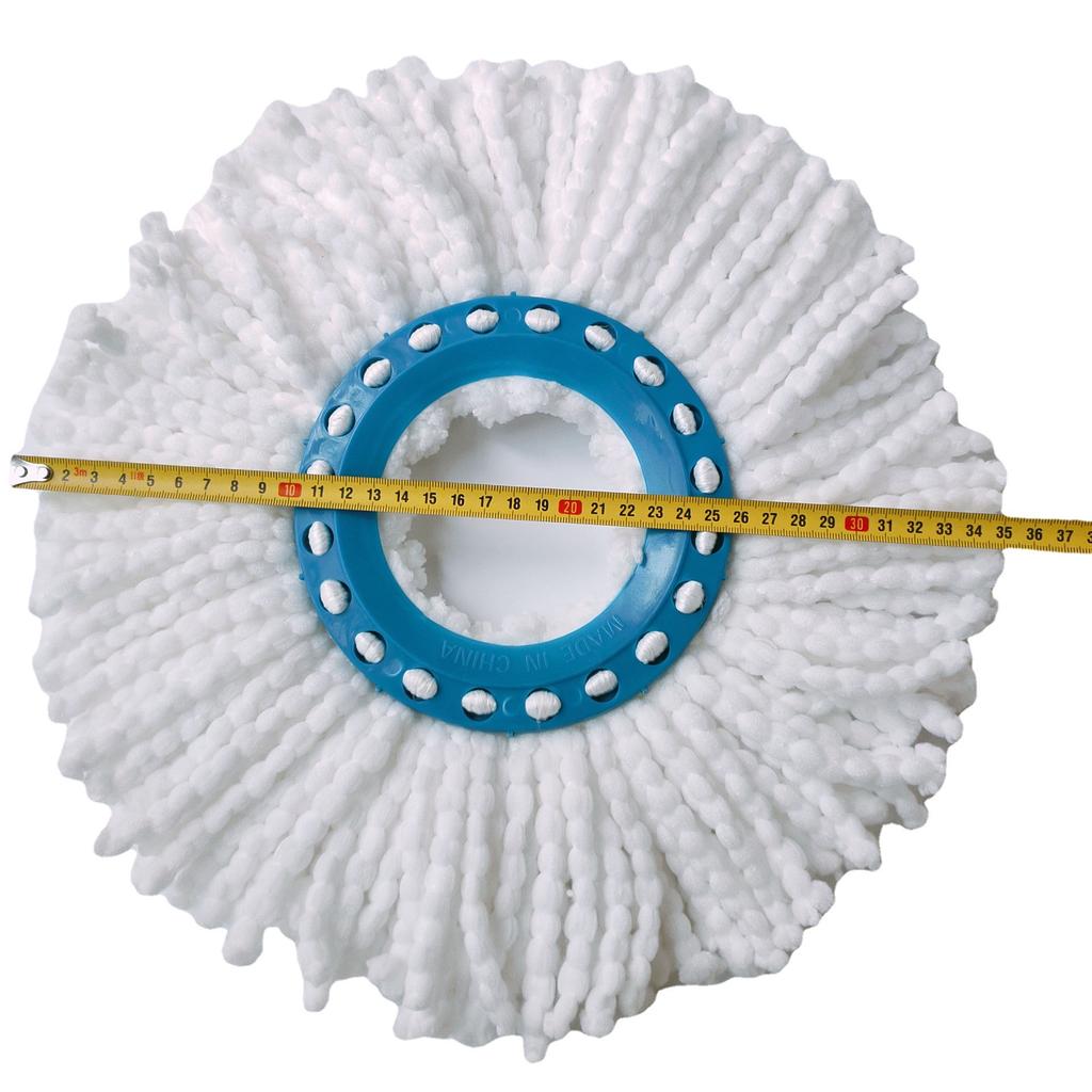 Spin Mop Replacement Head, Microfiber Mop Head Refills Round Shape,Hurricane Rotating Mop Replacement Head