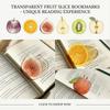 Premium Feeling Apple Bookmark Transparent Simulation Bookmark Cute Reading Mark  Student Gift