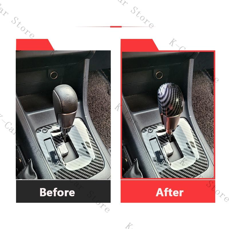 For Subaru XV 2012-2017 For Subaru WRX Forester 2013-2018 Gear Shift Knob Trim Cover Car Accessories