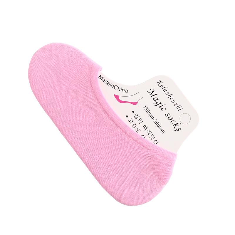 10 Pairs of Summer Ultra-thin Candy Color Invisible Small Size Ladies Disposable Socks Magic Socks Women Socks Women's Accessories
