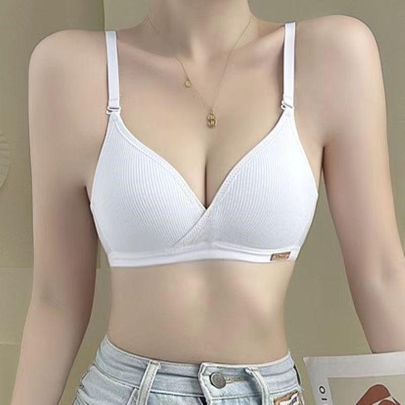 Southeast Asia Pure Cotton Wire-Free Training Bra for Girls
