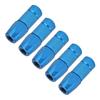 5Pcs Grease Gun Coupler Tightly Bite Durable WearResistant Grease Gun Flat Nozzle for Equipment