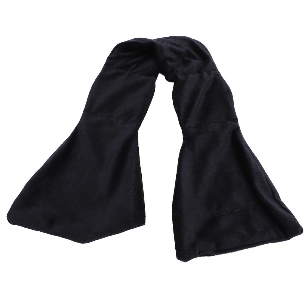 Weighted Eye Cover for Sleeping Light Blocking Soft Cold Compress Weighted Sleep Eye Cover Black