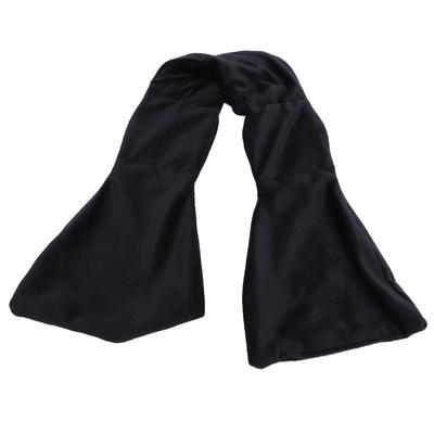 Gewichtete Augenmaske zum Schlafen Lichtblockierend Weich Kalte Kompresse Gewichtete Schlaf-Augenmaske Schwarz