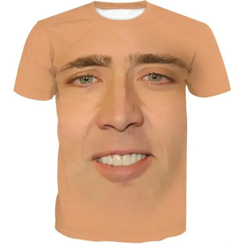 Fashion Anime Characters Graphic T Shirts For Men Summer Trendy Streetwear 3D Printed T-shirts Casual Oversized Crew Neck Tees