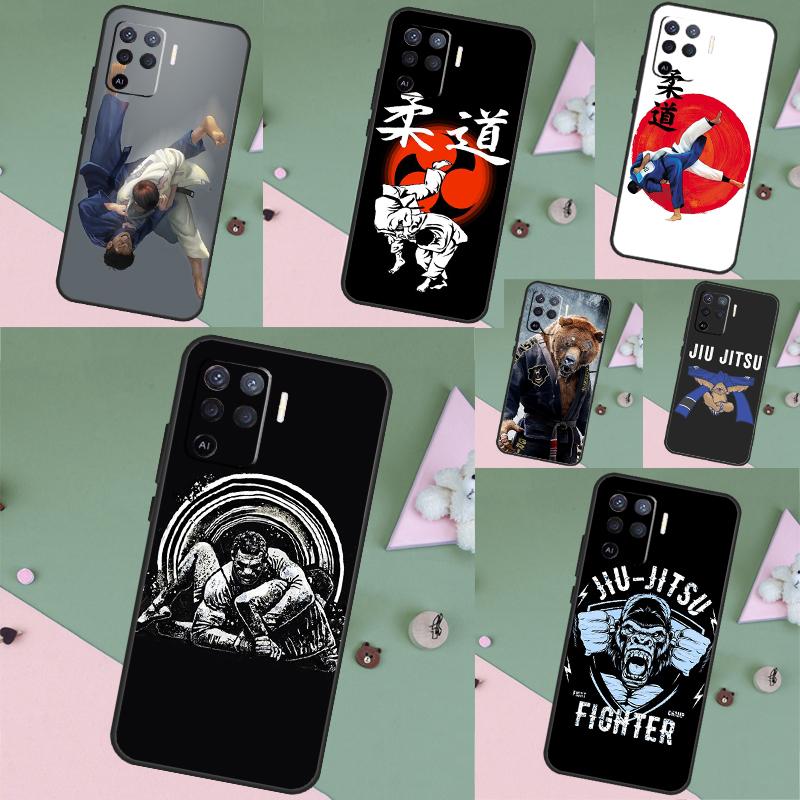 Judo Jiu Jitsu BJJ Brazilian For OPPO A6 A5 Pro A15 A17 A77 A16 A76 A96 A18 A38 A58 A78 A98 A54 A74 A94 A40 A60 A80 Case