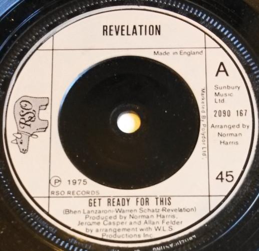 

7inch Record REVELATION - Get Ready For This 2090167 RSO 1975 UK Soul/Funk Used
