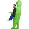 SCSYV Inflatable Alien Costume Adult, Inflatable Costume Adult, Inflatable Halloween Costumes for Men Adult