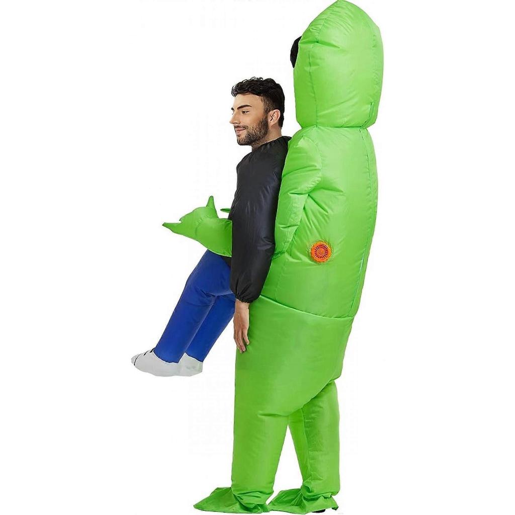 SCSYV Inflatable Alien Costume Adult, Inflatable Costume Adult, Inflatable Halloween Costumes for Men Adult
