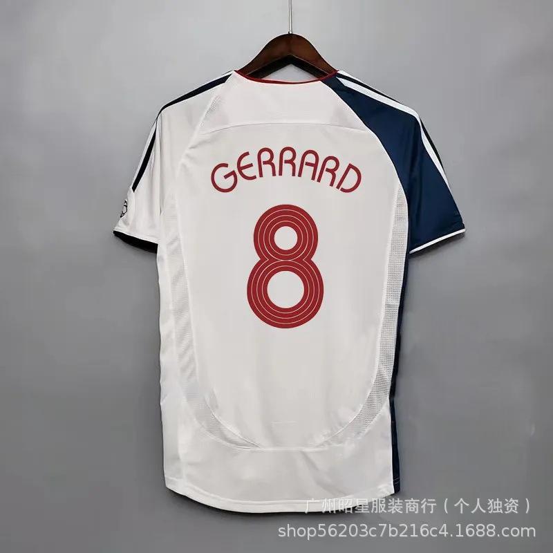 Vintage football jersey 0405 season Atletico Madrid LFC98 France 06 France 0708 Manchester United football jersey with print