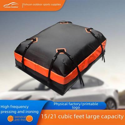 Wodoodporna torba bagażowa na dach samochodu z klipsami PVC do podróży na świeżym powietrzu
