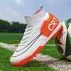Fashion Professional Society Fußballschuh Männer High-Top Leder Leichte TF/FG Fünf-a-side Fußballschuhe Kinder Fußballschuhe Kinder