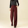 Yifei 2024 Warm Mulberry Silk & Wool Pants - Comfortable, Figure-Flattering Winter Wear