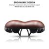 Bicycle Saddle Thicken PU Leather Sponge Shockproof Mountain Road Bike Soft Comfortable Seat Cushion Cycling Accessories