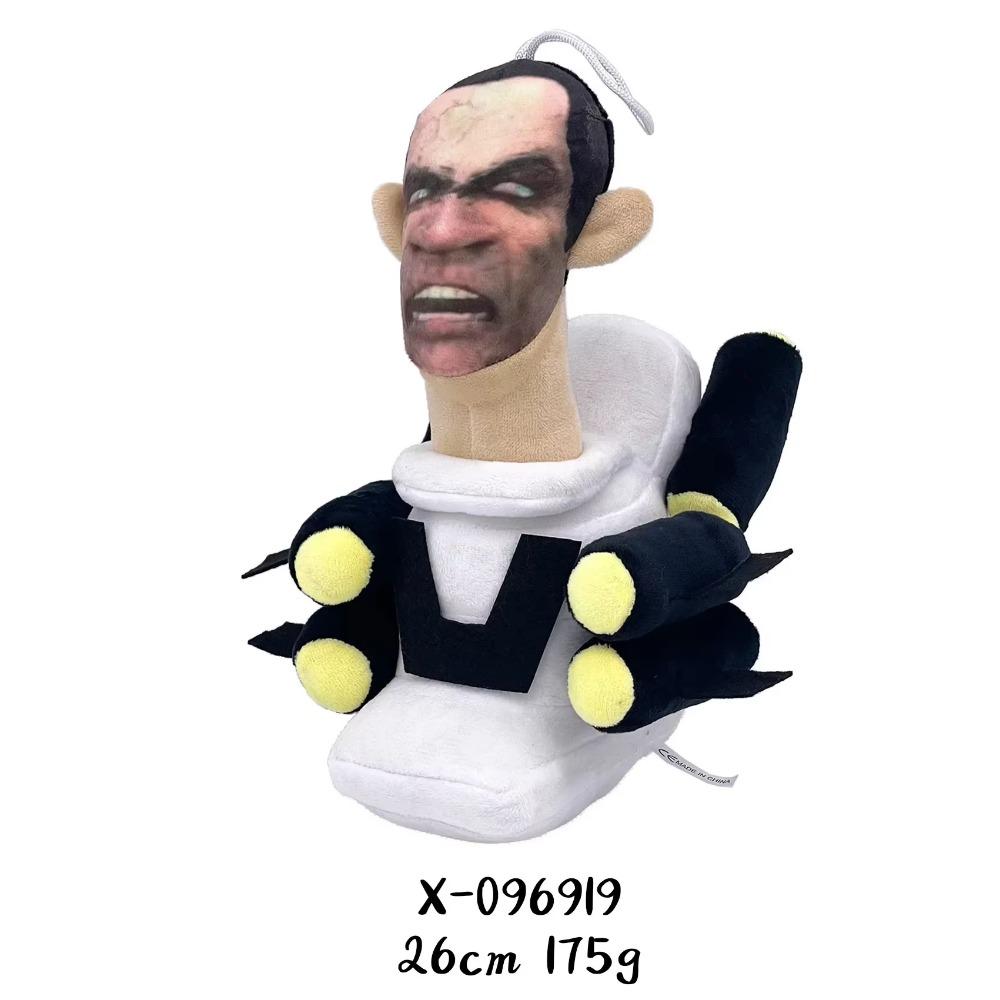 

Новые плюшевые игрушки для туалета Skibidi, коллекционные подарки для детей, аниме-фигурка для игры Titan, ТВ-человек, оператор, часы, женщина, плюшевая кукла