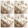 Cartoon Tablecloth Rectangular Dining Table Cloth Light Luxury High-End Tablecloth Coffee Table Cloth