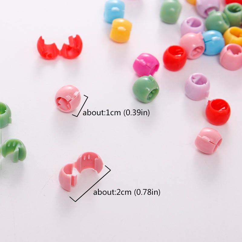 50Pcs/Lot Girls Colorful Small Hair Clips Cute Candy Color Hairpins Sweet Hair Claw Kids Hairpin Hair Accessories