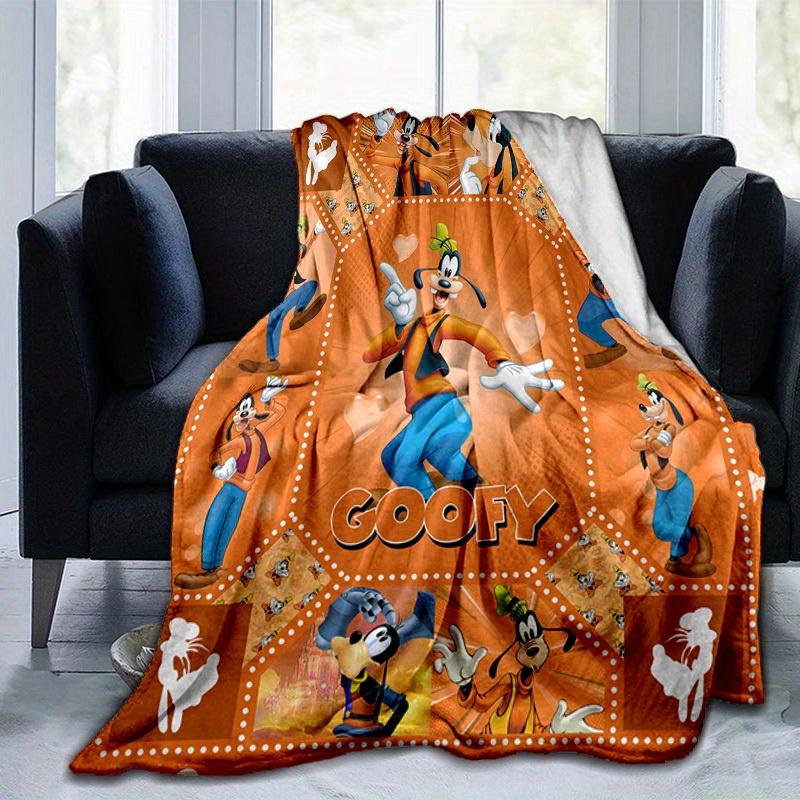 1pc Goofy Cartoon Print Blanket, Perfect for Home, Office, or Outdoor Use, Great Gift Idea!