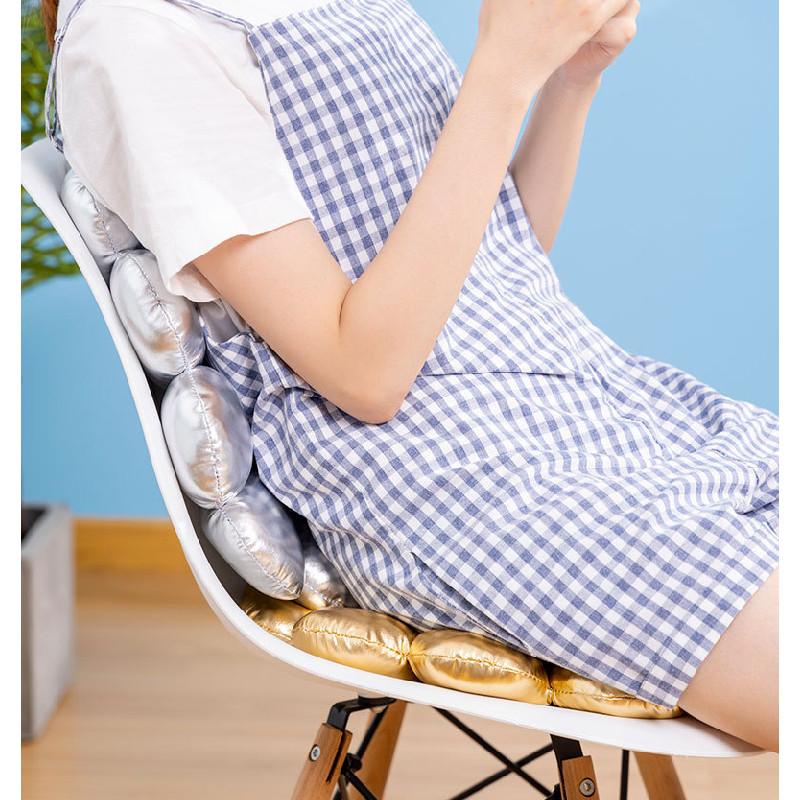 Murakami Takashi Ohana Hatake Shiny Sunflower Fabric Seat Cushion For Kids And Office Desk Chairs