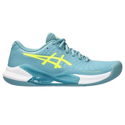 Sports Shoes Grey Blue Gelchallenger 14 Indoor