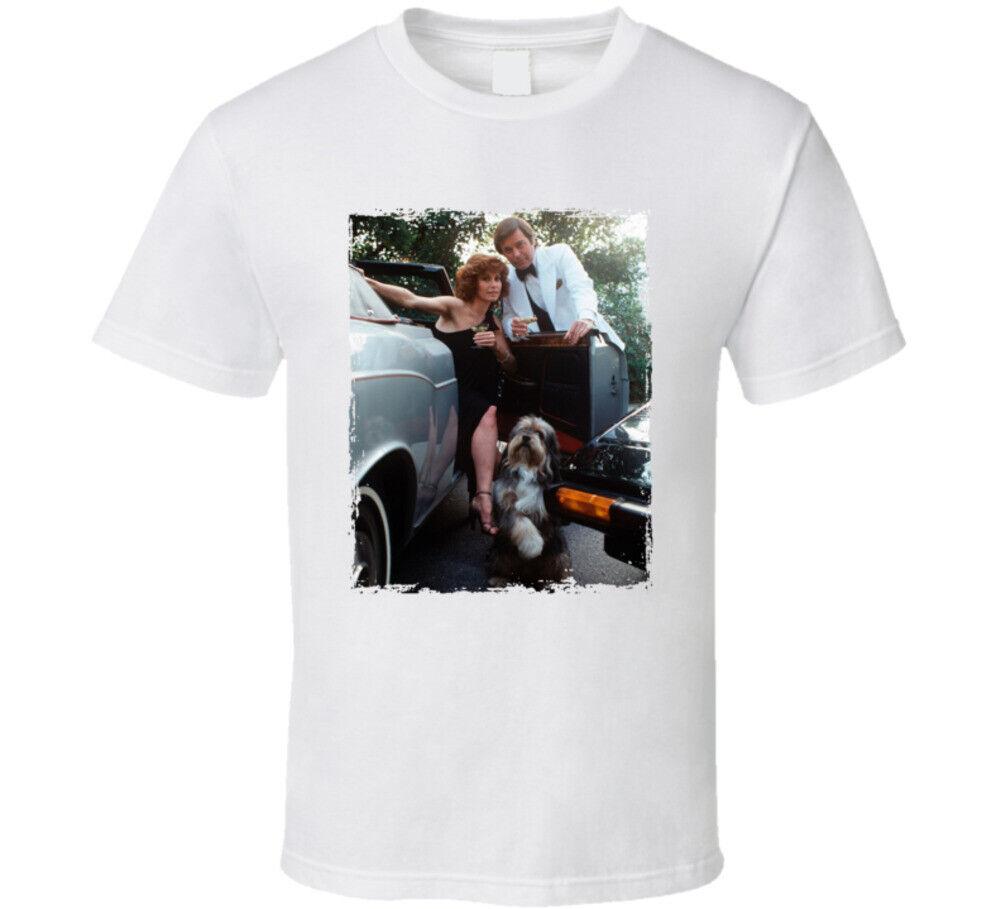 Classic Couple Car Dog T-shirt
