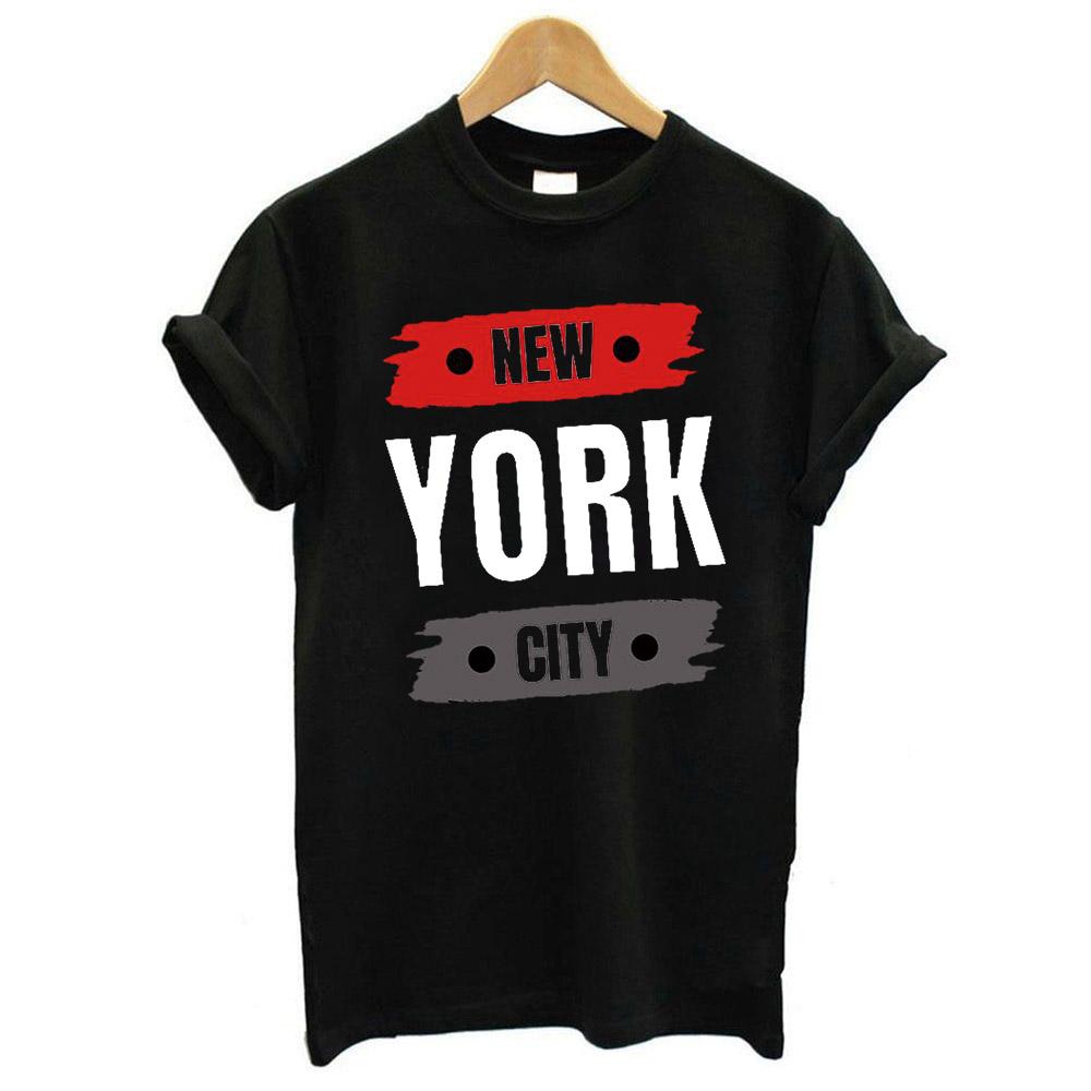 Women T Shirt Harajuku New York City 