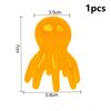 Resin Octopus Massage Comb Head Meridian Scraping Scalp Massager Tool Portable 8-Prong Head SPA Massage Comb For Anti Fatigue