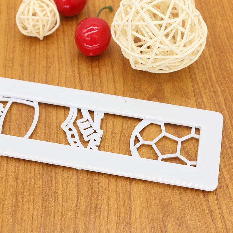 Football Sports Cutting Craft Cookie Pastry Biscuit Cutter Fondant Cake Mold