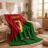 Cristiano Ronaldo Motiv Fleece-Decke Gemütliche Weiche Plüschdecke Für Schlafzimmer Couch Reise