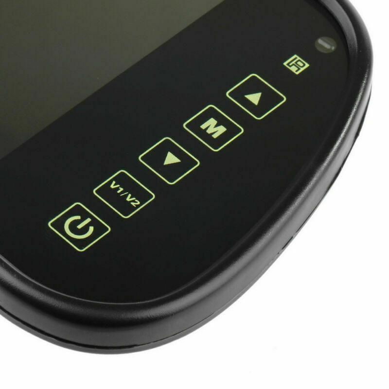 7" LCD TFT Color Screen Auto Car Reverse Parking Rear View Backup Mirror Monitor