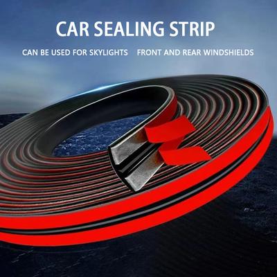 Rubberen Auto Raamafdichtingen Randafdichtingsstrips Auto Dak Voorruit Afdichtmiddel Beschermer Afdichtingsstrips Geluidsisolatietape
