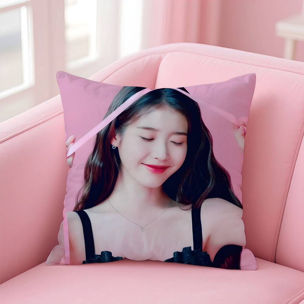 SINGER i-IU Pillow Case pattern printing pillowcase living room sofa cushion cover bedroom room decor