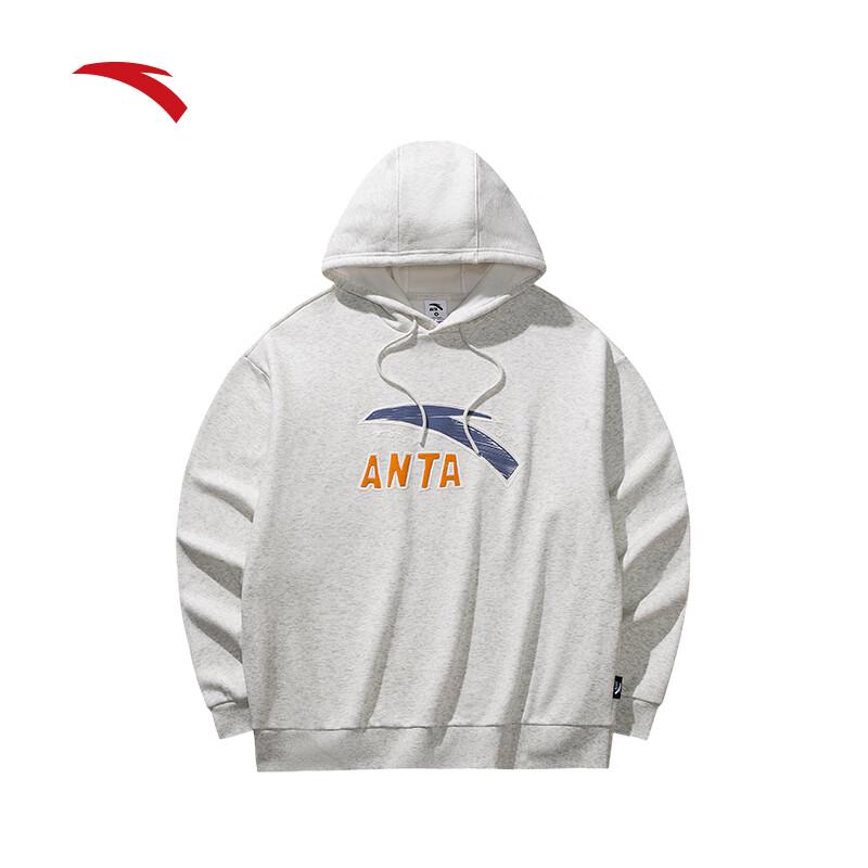 Anta Unisex Fleece Hooded Sweatshirt