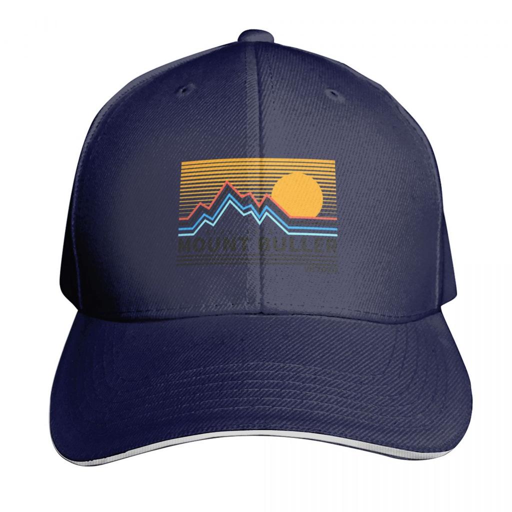 Mount Buller Victoria Australia Vintage Retro Hiking Snowboarding Adventure Skiing Mountain Baseball Cap