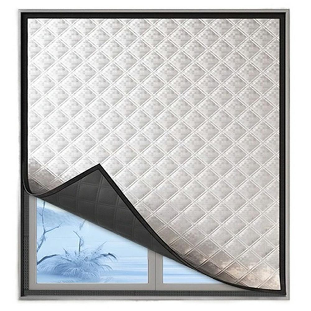 90 x 150 см Графеновая Теплоизоляционная Оконная Штора Зимняя Самоклеящаяся Ветрозащитная Оконная Защита A