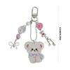 Secure Alloy Keychain For Office And Outdoor Activities Rustproof Bear Decoration Multi Purpose Jewelry Gift Travel