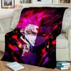 Cartoon HD HxH Anime Hunter×Hunter Blanket,Soft Throw Blanket for Home Bedroom Bed Sofa Picnic Travel Office Cover Blanket Kids