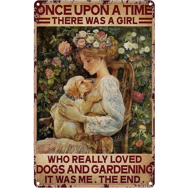 Vintage Cat Metal Plate, Rectangular Iron Wall Art Bar Decor