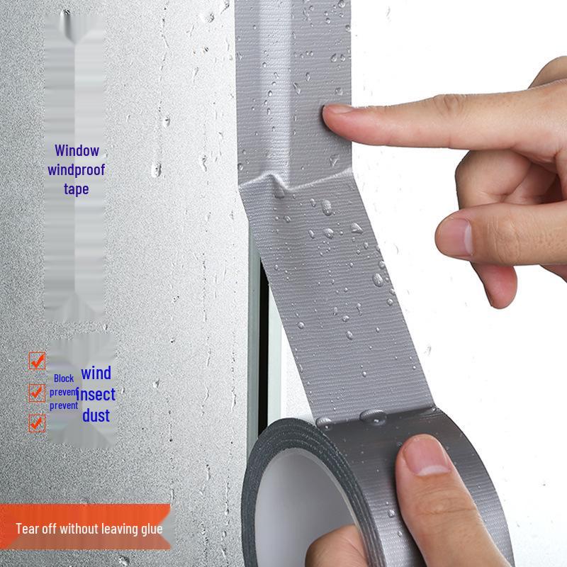 

Высоковязкая ветрозащитная, водонепроницаемая, герметичная клейкая лента для заделки щелей White 5cmx3m 144 rolls/box