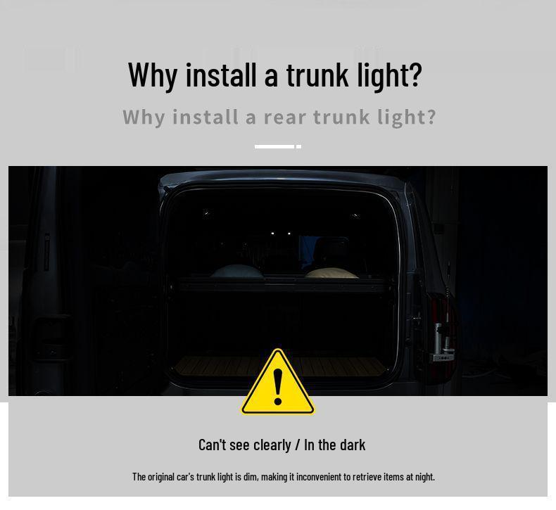 Avatr 07 Trunk & Tail Box Ambient Light Strip - Camping Decorative Accessory