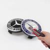 2025 Hot For Mercedes Benz 4PCS 75mm Car Wheel Center Hub Caps Cover for Mercedes Benz B/C/E/S Class A Class C200L GLC GLK CLA W