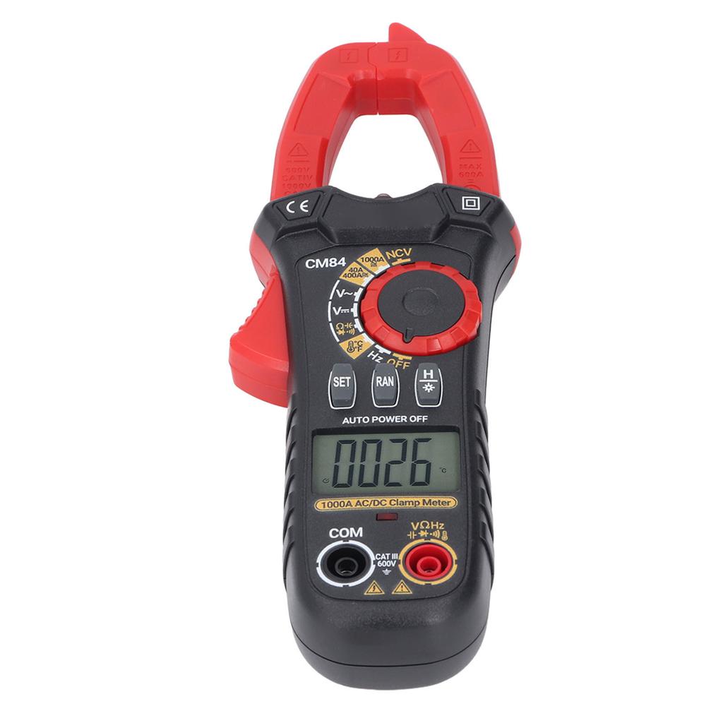 Digitales Zangenmultimeter AC DC 1000A Zangenmessgerät Hohe Genauigkeit Multifunktional Kapazität