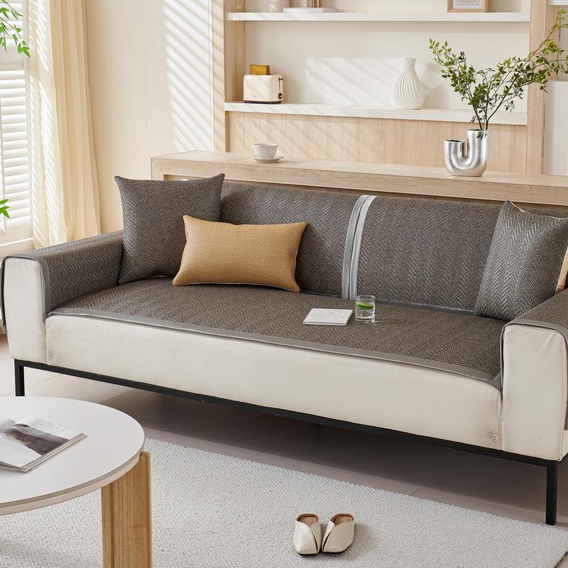 

Прохладный коврик из ротанга, подушка для дивана, летний спальный коврик, подушка, нескользящий летний чехол для дивана, высококачественная ткань для чехла 60*60cm