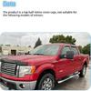 AUCERAMIC Chrome Plated Mirror Covers Caps Compatible With 2009-2014 Ford F150 2 Door 4 Door Side View Mirror Back Cover Cap Overlay