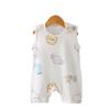 Zomer Romper Baby Koreaanse Stijl - Mouwloos Cartoon Katoenen Bodysuit